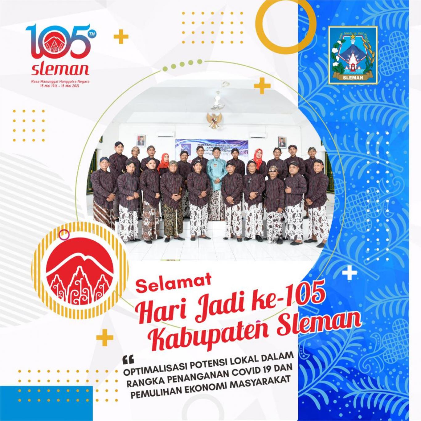 Selamat Hari Jadi Ke-105 Kabupaten Sleman