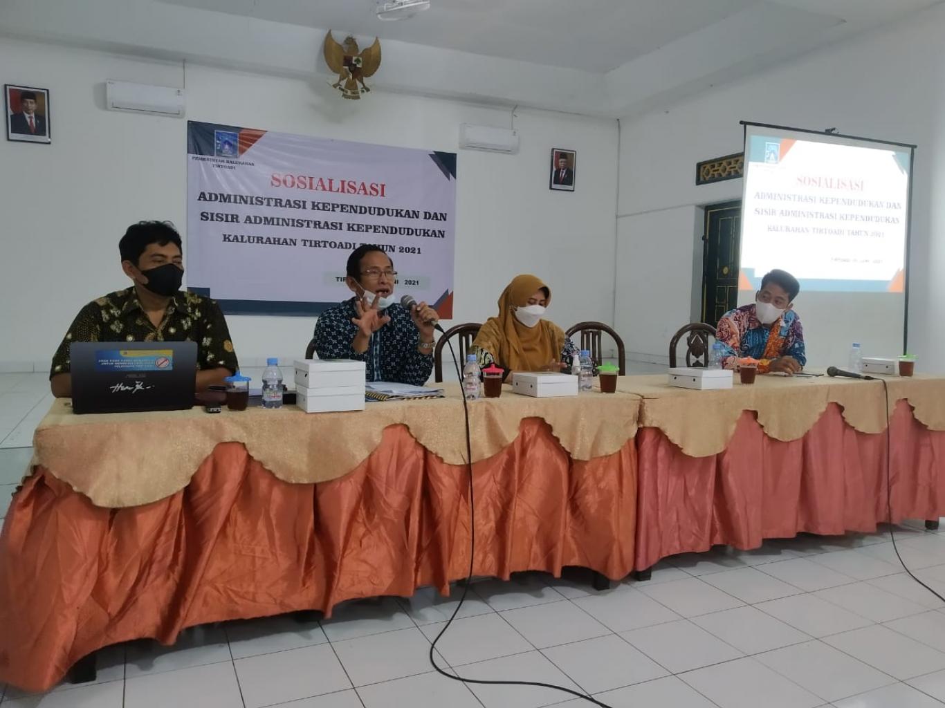 Sosialisasi Adminduk untuk Ketua RT se Kalurahan Tirtoadi