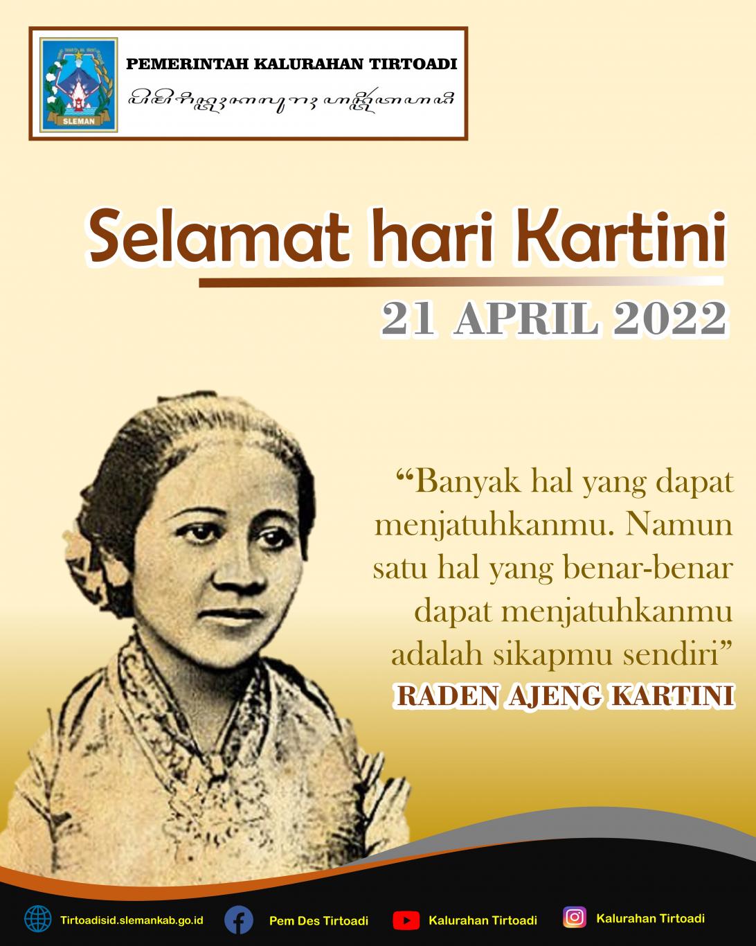 SELAMAT HARI KARTINI 21 APRIL 2022