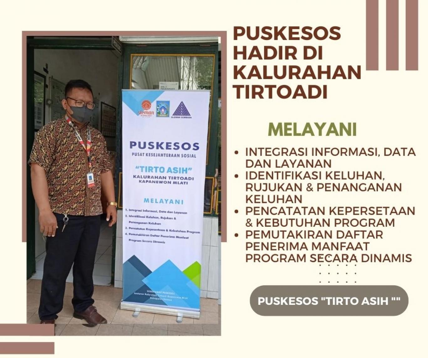 PELAYANAN PUSKESOS HADIR DI KALURAHAN TIRTOADI