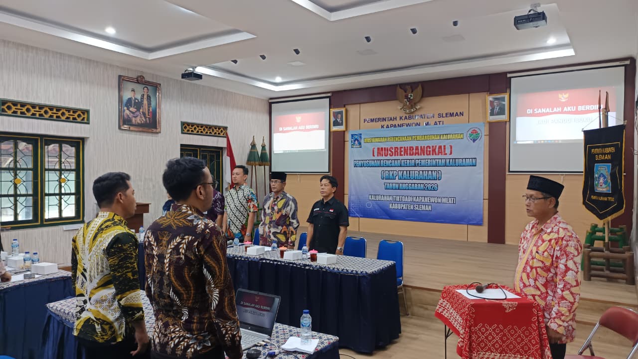 MUSYAWARAH PERENCANAAN PEMBANGUNAN KALURAHAN TIRTOADI