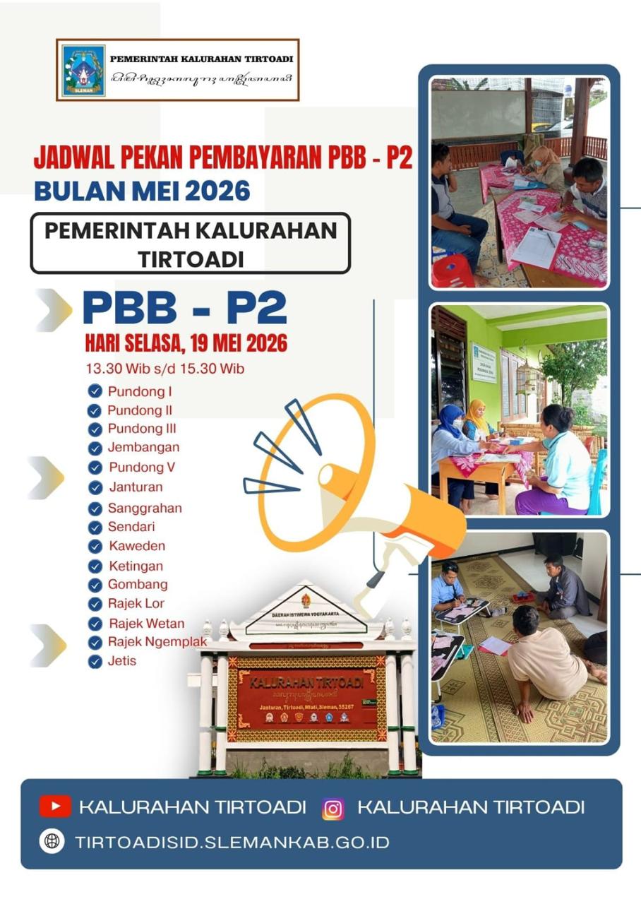 PEKAN PEMBAYARAN PBB- P2 BULAN MEI 2026